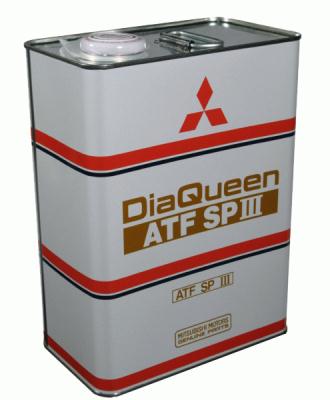 Трансмиссионное масло Mitsubishi DiaQueen ATF SP-III ( 4л) .