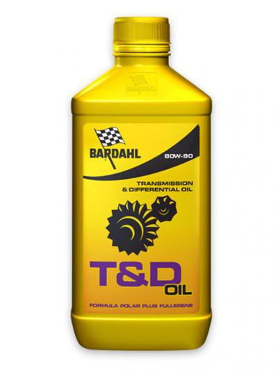 T&D  OIL  80W-90, 1л..