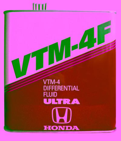 Honda VTM-4F DIFFERENTIAL FLUID ULTRA .