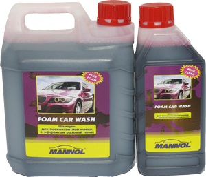 Mannol Шампунь для бесконтактной мойки с эффектом розовой пены / Foam car wash .