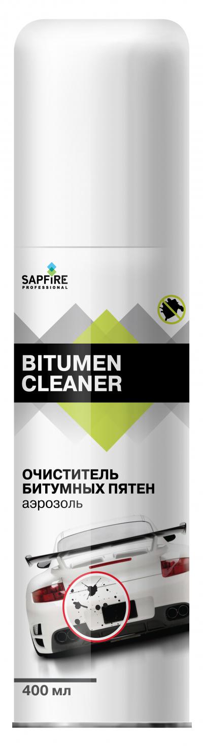 Очиститель битумных пятен аэрозоль Bitumen Cleaner SAPFIRE.