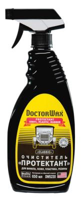 DoctorWax Очиститель "Протектант" для винила, кожи, пластика, резины .