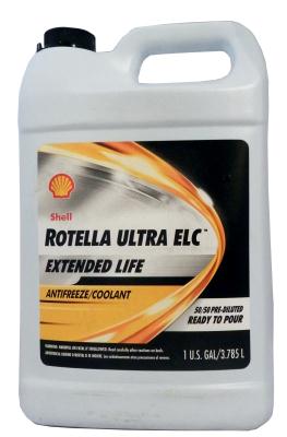 Shell SHELL ROTELLA ULTRA ELC ANTIFREEZE/COOLANT PRE-DILUTED 50/50 .
