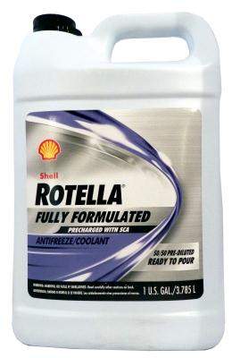 Shell SHELL ROTELLA FULLY FORMULATED COOLANT/ANTIFREEZE WITH SCA 50/50 .