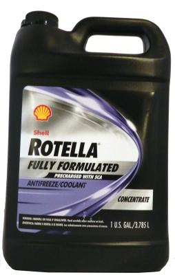 Shell SHELL ROTELLA FULLY FORMULATED COOLANT/ANTIFREEZE WITH SCA CONCENTRATE .