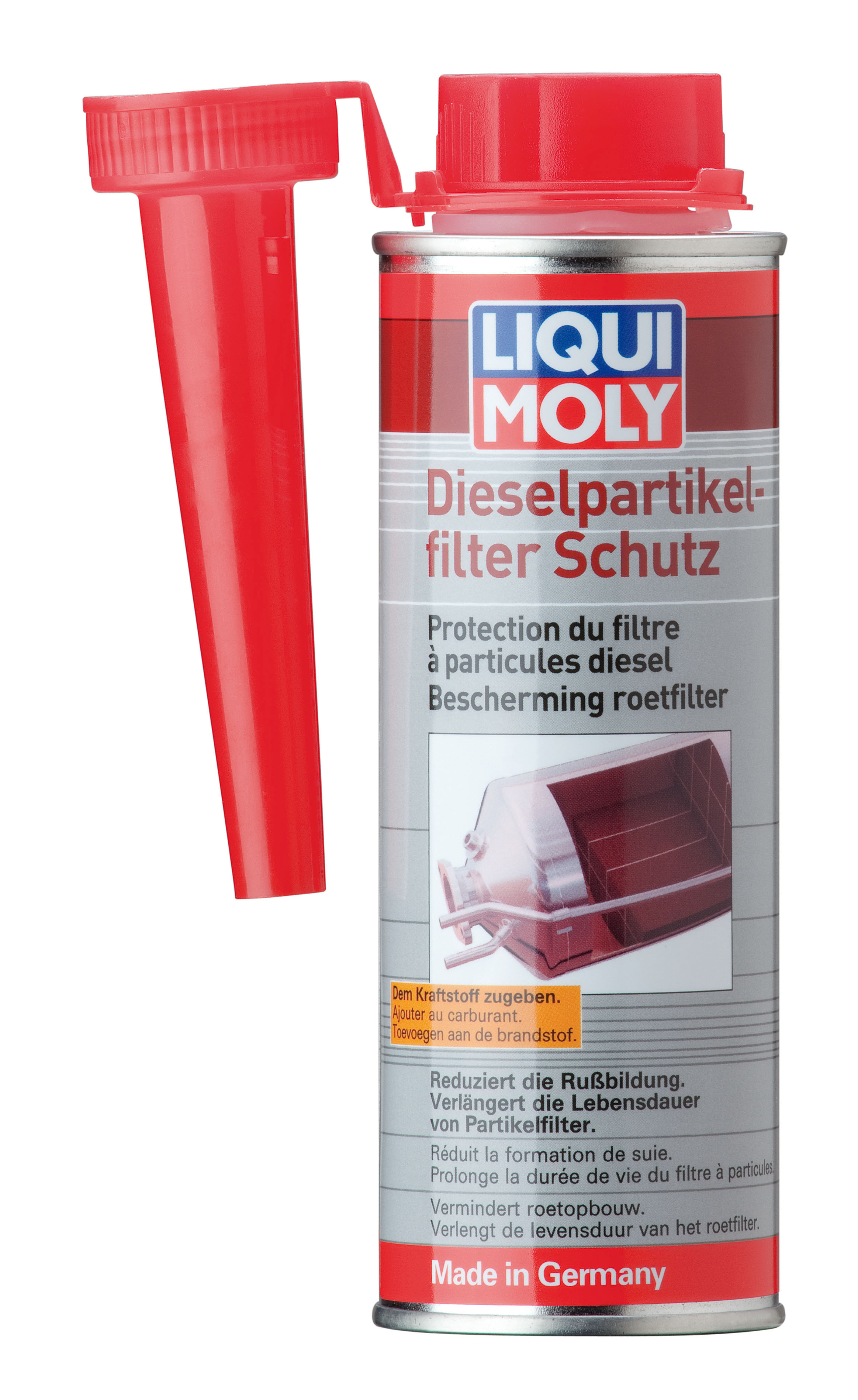Присадка для очистки сажевого фильтра "Diesel Partikelfilter Schutz", 250мл .