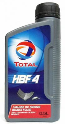 Тормозная жидкость DOT 4, "Brake Fluid HBF 4", 0.5л .