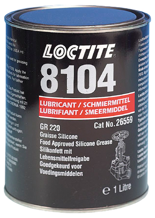 Смазка силиконовая для оборудования пищевой промышленности Loctite 8104.