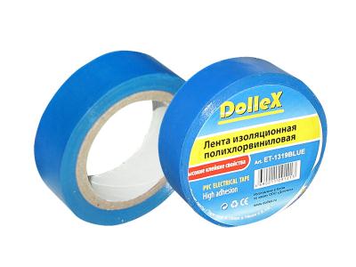 Лента изоляционная ПВХ синяя DolleX.