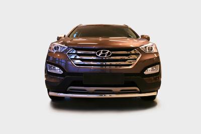 Защита бампера Hyundai Santa Fe 2013 - наст. время.