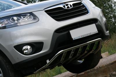 Решётка бампера Hyundai Santa Fe 2010 - 2012.