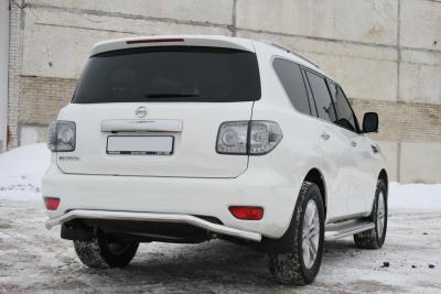 Защита бампера Nissan Patrol 2010 - наст. время.