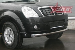 Защита бампера SsangYong Rexton 2007 - наст. время.