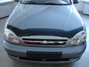 Дефлектор капота Chevrolet Lanos 1998 - наст. время.