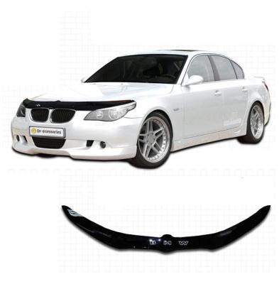 Дефлектор капота Classic черный BMW 5 2003 - 2010.