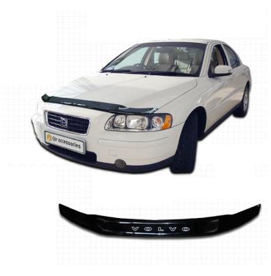 Дефлектор капота Classic черный Volvo S60 2007.