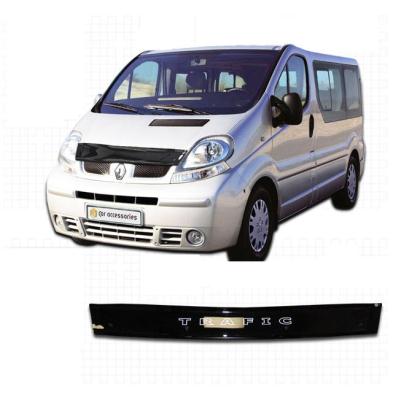 Дефлектор капота Classic черный Renault Trafic 2001.