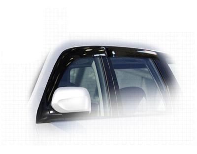 Ветровики дверей Classic полупрозрачный Subaru Forester 2008.