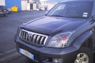 Защита передних фар Toyota Land Cruiser Prado (J120) 2002 - 2009.