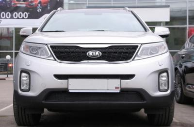 Рамка защиты радиатора KIA Sorento (внедорожник) 2009 - наст. время.