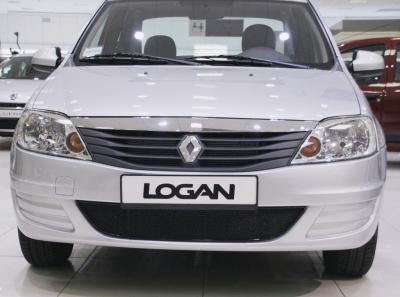 Рамка защиты радиатора Renault Logan (седан) 2004 - наст. время.