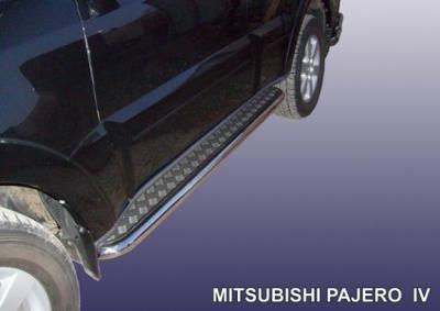 Пороги d57 с листом Mitsubishi Pajero.