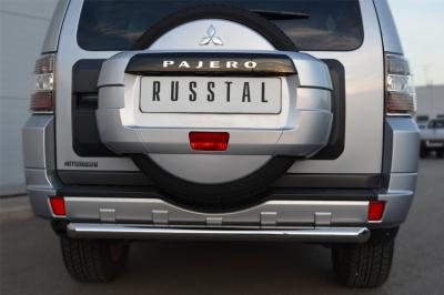 Защита бампера Mitsubishi Pajero IV 2012.