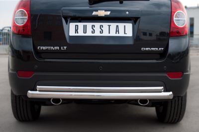 Защита бампера Chevrolet Captiva 2012.