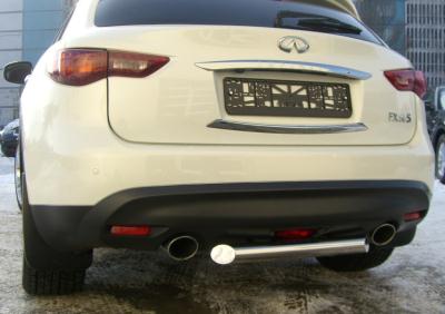 Защита бампера Infiniti FX35.