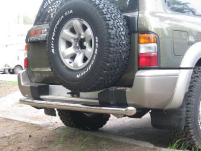 Защита бампера Nissan Patrol (Y61) 1998 - 2003.