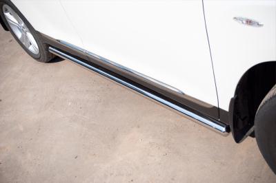Пороги Toyota Highlander 2010.