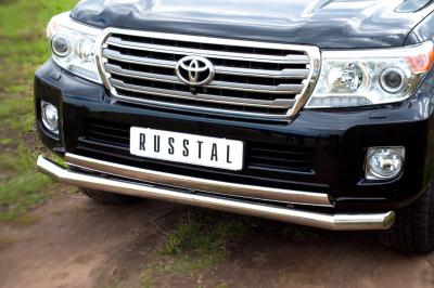 Защита бампера Toyota Land Cruiser (J200) 2012 - наст. время.