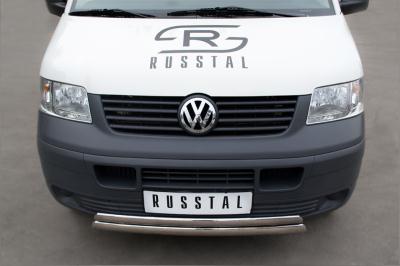 Защита бампера Volkswagen Transporter Kasten 2009 - наст. время.