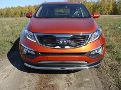 Решётка радиатора KIA Sportage 2010.