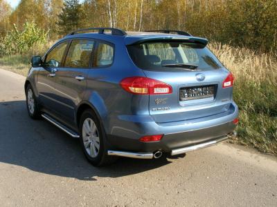 Защита бампера Subaru Tribeca (B9) 2005.