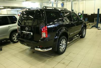 Защита бампера Nissan Pathfinder 2010 - наст. время.
