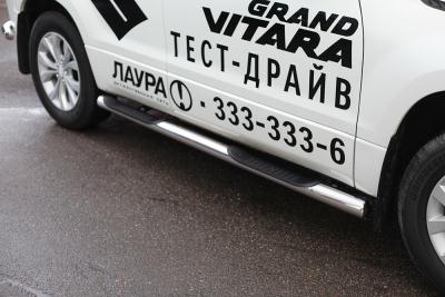 Пороги Suzuki Grand Vitara 2008 - наст. время.