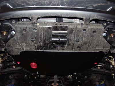 Защита картера Hyundai Accent (ТаГаз) 2004 - 2008.