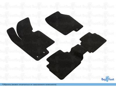 Комплект текстильных ковриков с перемычкой и крепежом Mazda CX-5 2013 - наст. время.