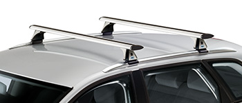 Багажник алюминиевый AIRO для Kia Sportage 5d(интегрированный рейлинг) с 2011 Hyundai ix35 (5d (i-рейлинг)) 2010 - наст. время.