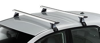 Багажник алюминиевый AIRO дляNissan Tiida sedan 4d(C11) с 2004 по 2011 Nissan Tiida (sedan 4d(C11)) 2004 - 2011.