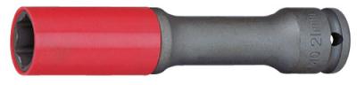 Головка торцевая ударная тонкостенная глубокая для колесных дисков 21 мм. .