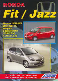 Печатная продукция HONDA FIT/JAZZ .