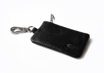 Брелок (кожаный чехол) для ключей с логотипом Kia .