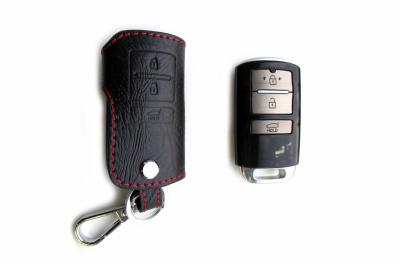 Брелок (кожаный чехол)  для  ключа Kia Quoris (2013+) .