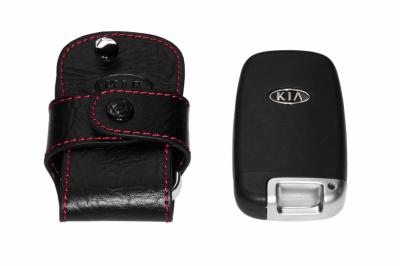 Брелок (кожаный чехол) для ключа Kia .