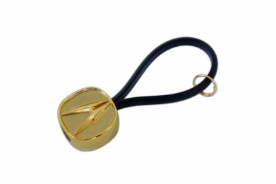 Брелок с металлическим логотипом ACURA (Gold) .