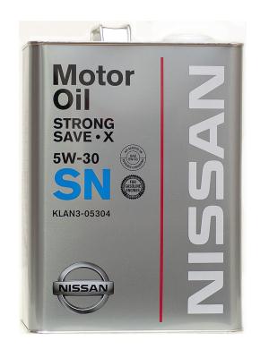 Моторное масло Nissan SN Strong Save X SAE 5W-30 (1л) .