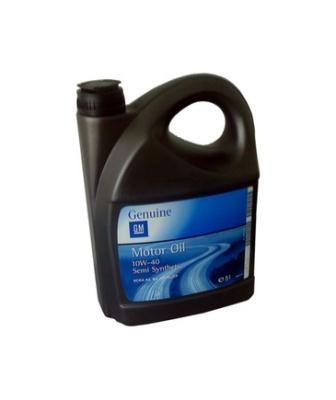 Моторное масло GM Motor Oil Semi Synthetic SAE 10W-40 (4л) .