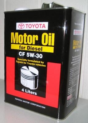 Toyota Motor oil  FOR DIESEL .